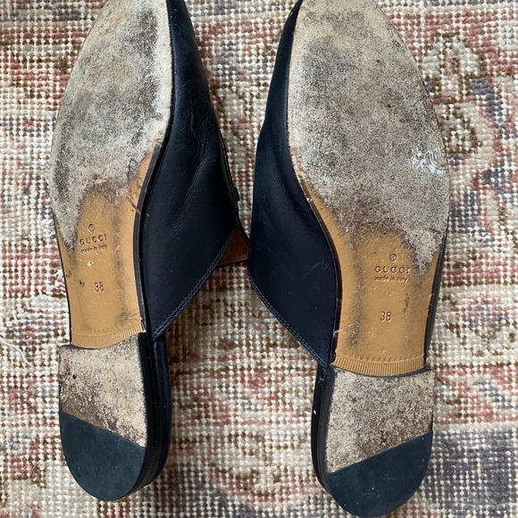 Gucci Princetown Loafer Mule with Flower Rose - Picture 7 of 8